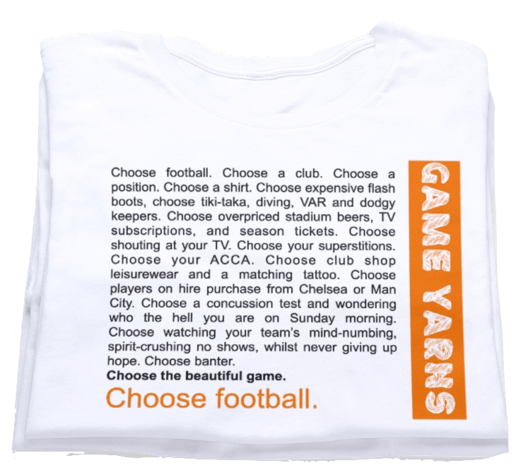 Game Yarns Choose Football T-shirt