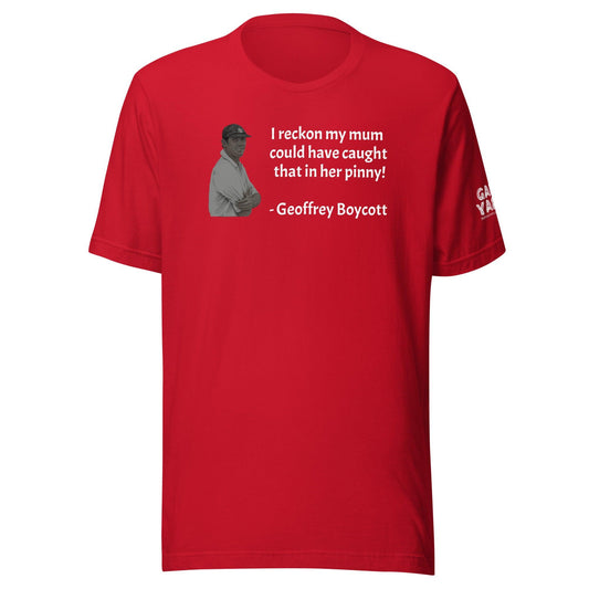 Geoff Boycott Pinny t-shirt - Game Yarns