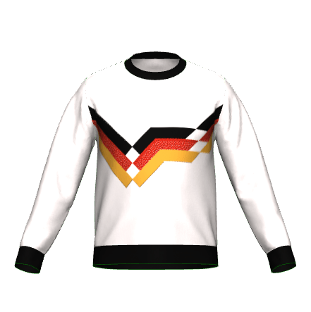 Germany Retro Knitted Jumper - Game Yarns