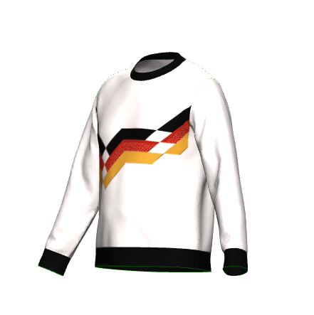 Germany Retro Knitted Jumper - Game Yarns