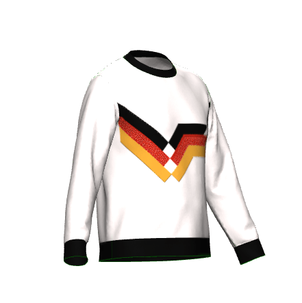 Germany Retro Knitted Jumper - Game Yarns