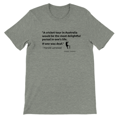Harold Larwood Ashes T-shirt - Game Yarns