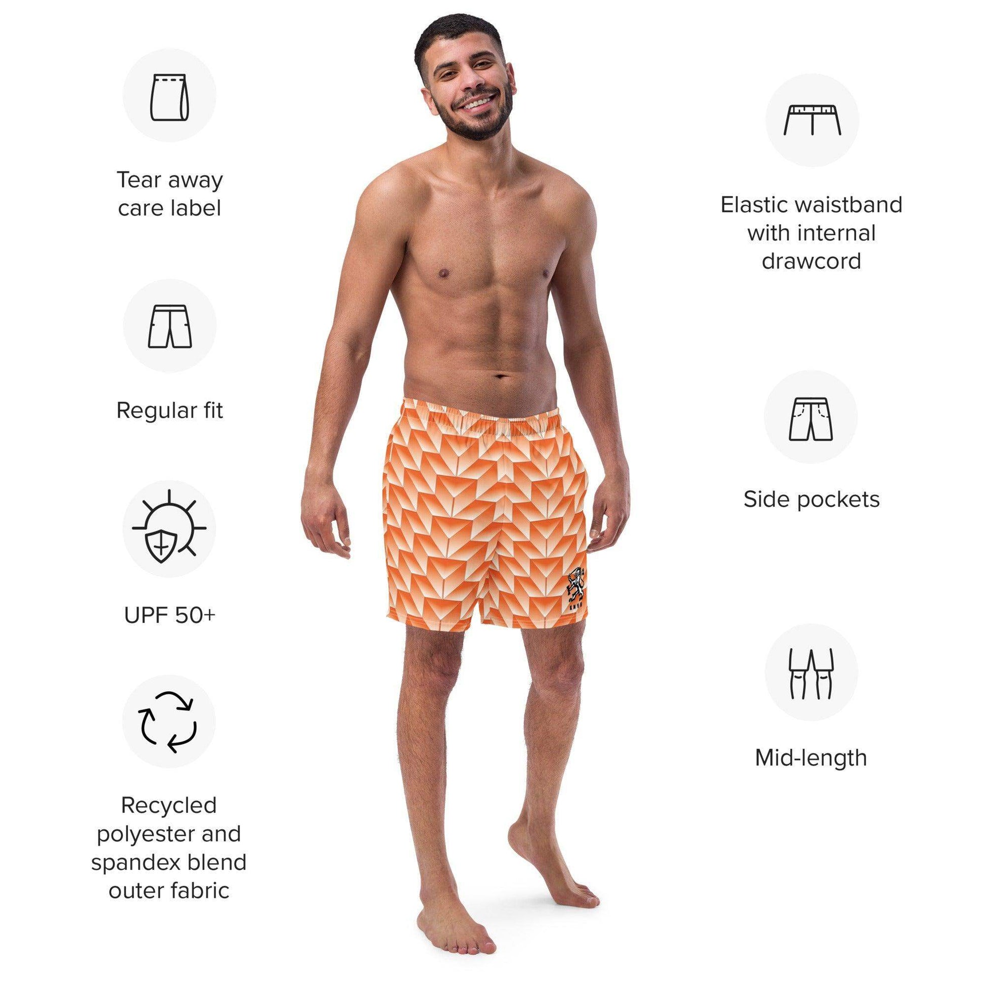 Holland Retro Swim Trunks - Game Yarns