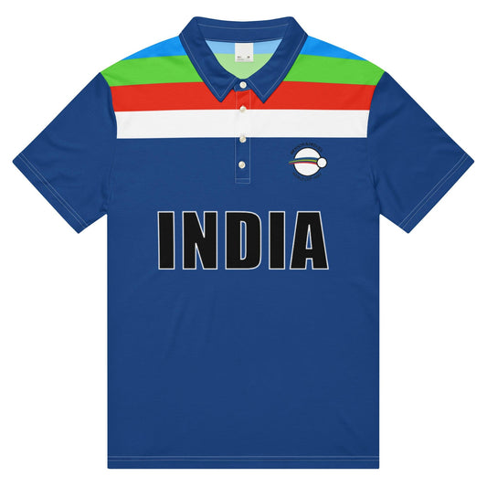 India Cricket 1992 Polo Shirt - Game Yarns