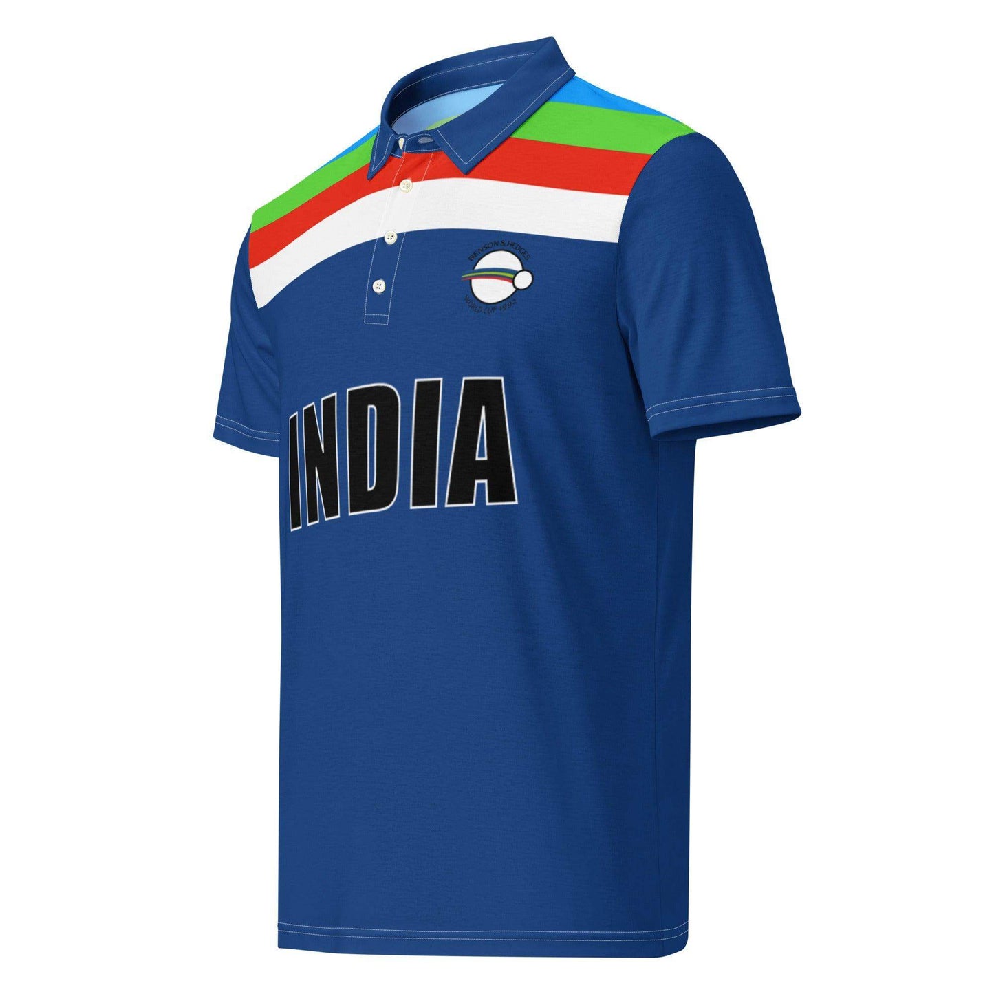 India Cricket 1992 Polo Shirt - Game Yarns