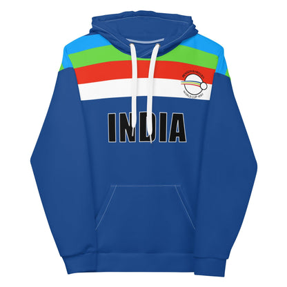 India Retro Cricket Hoodie - Game Yarns