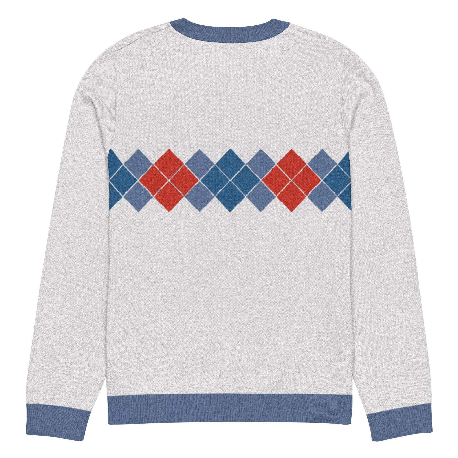 Ivan Lendl Argyle Knitted Sweater - Game Yarns