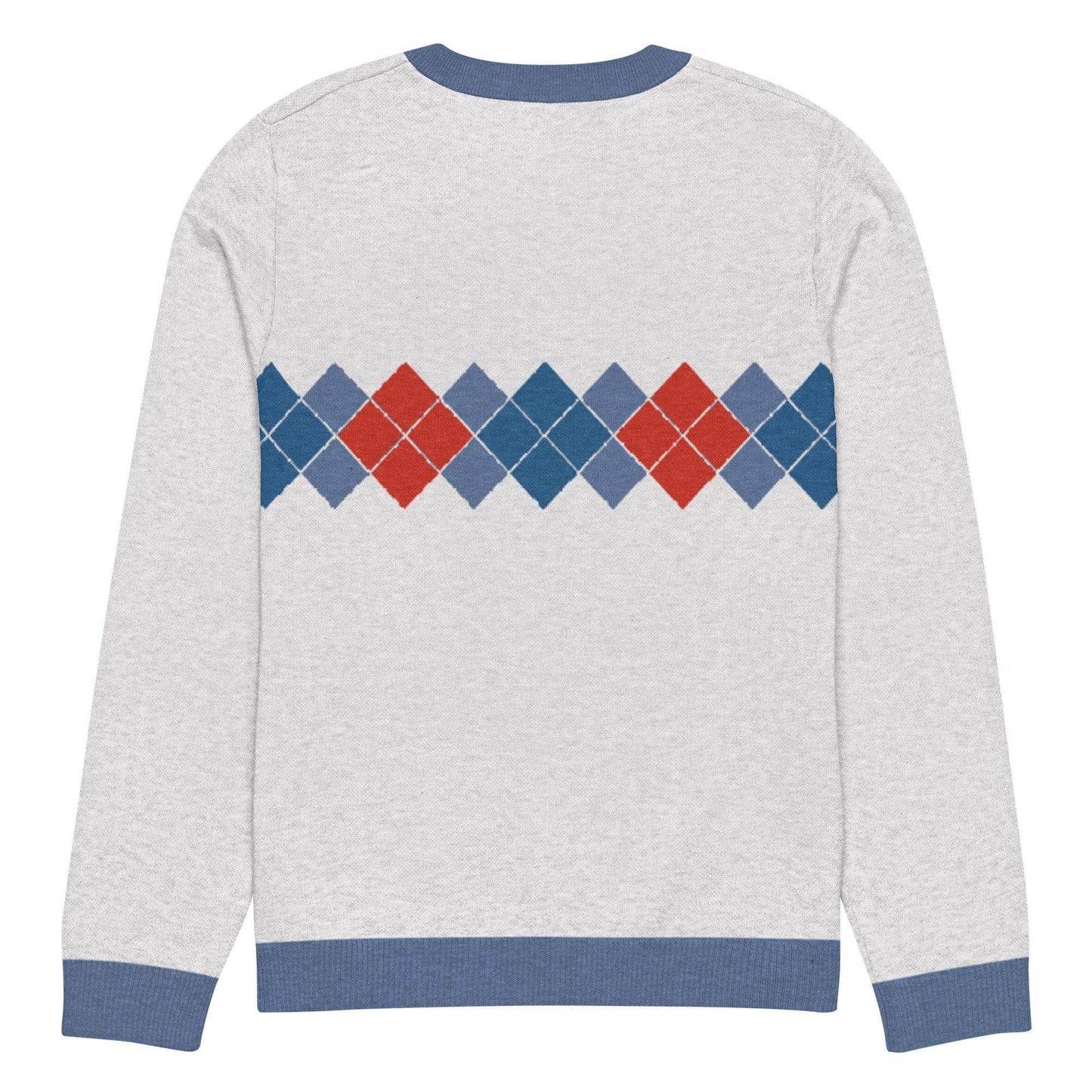 Ivan Lendl Argyle Knitted Sweater - Game Yarns