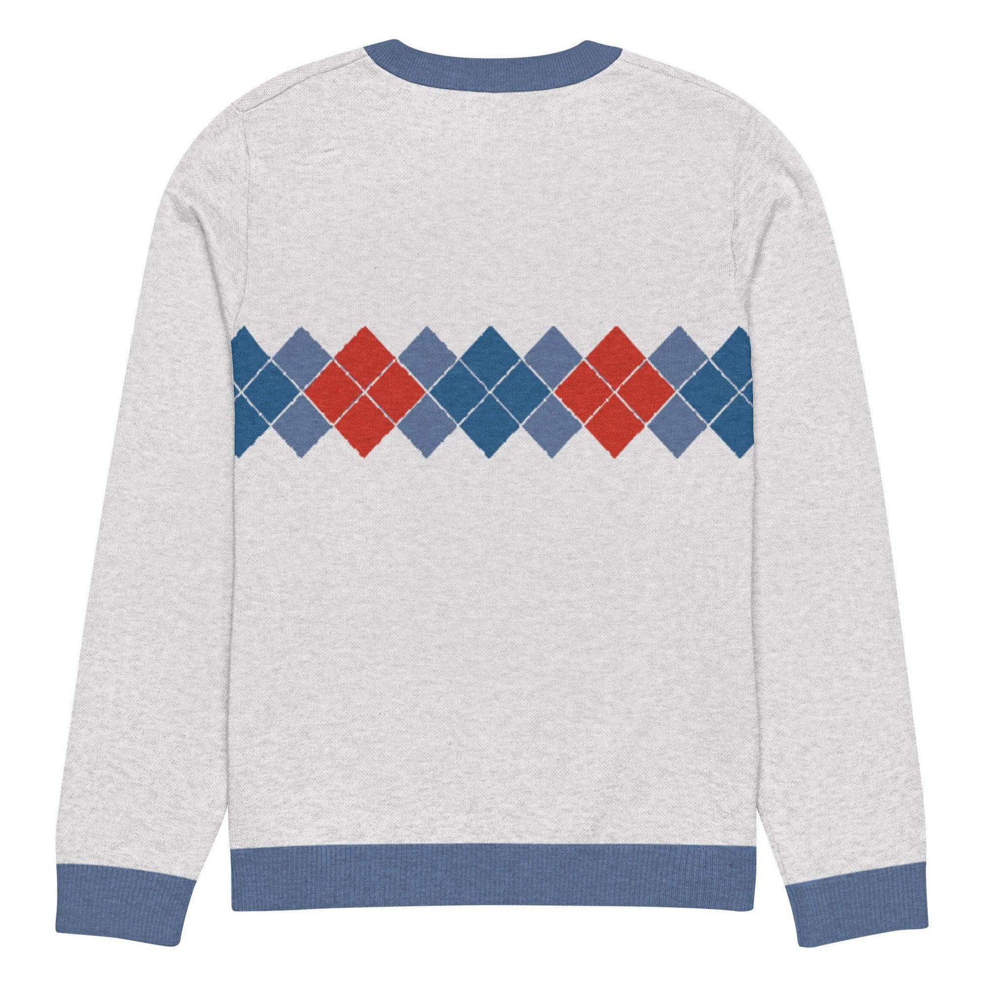 Ivan Lendl Argyle Knitted Sweater - Game Yarns