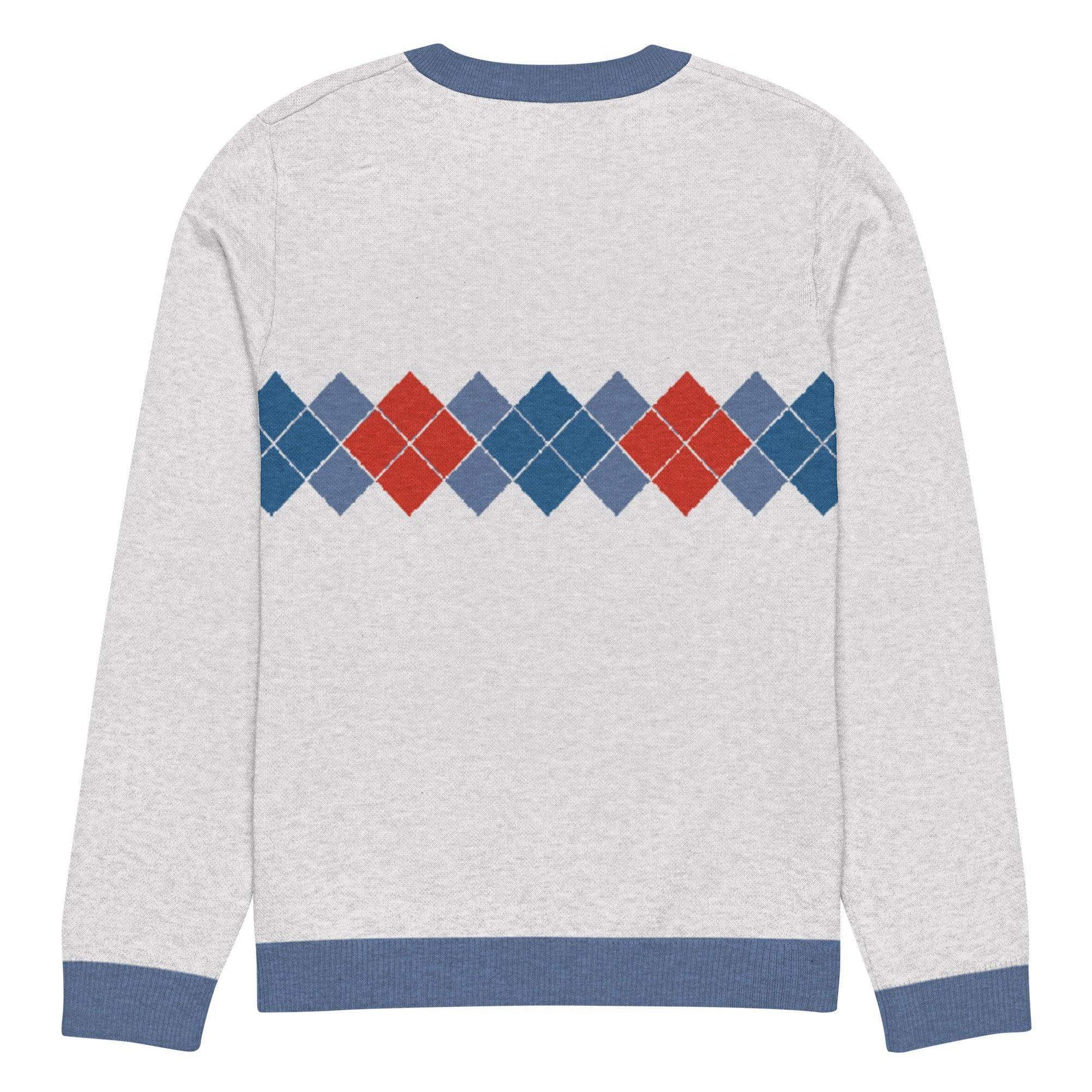 Ivan Lendl Argyle Knitted Sweater - Game Yarns