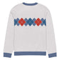 Ivan Lendl Argyle Knitted Sweater - Game Yarns