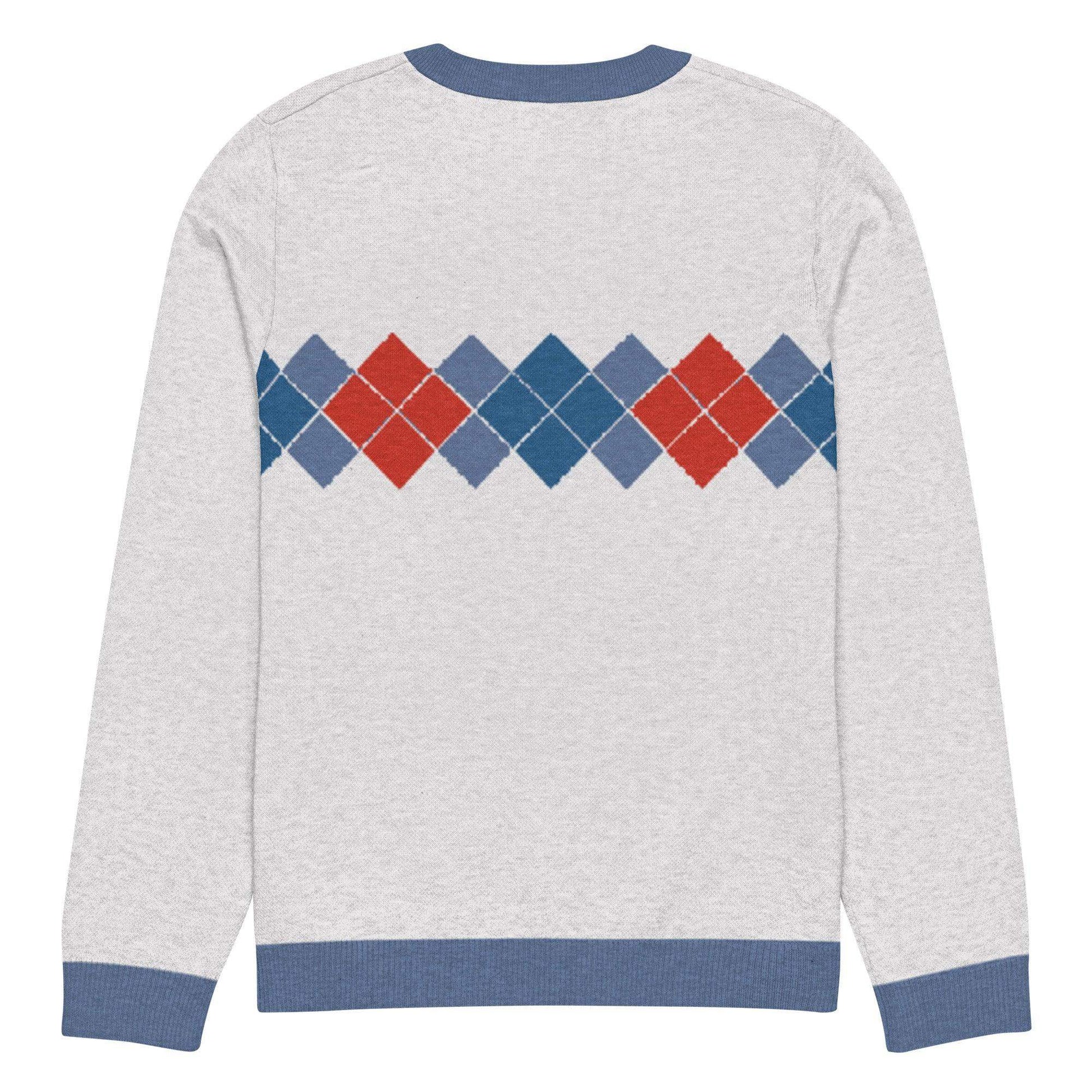 Ivan Lendl Argyle Knitted Sweater - Game Yarns