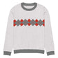 Ivan Lendl Argyle Red Grey Knitted Sweater - Game Yarns