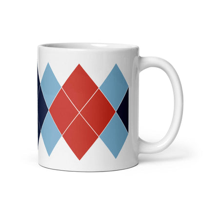 Ivan Lendl Argyle Red mug - Game Yarns