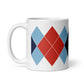 Ivan Lendl Argyle Red mug - Game Yarns