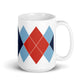 Ivan Lendl Argyle Red mug - Game Yarns