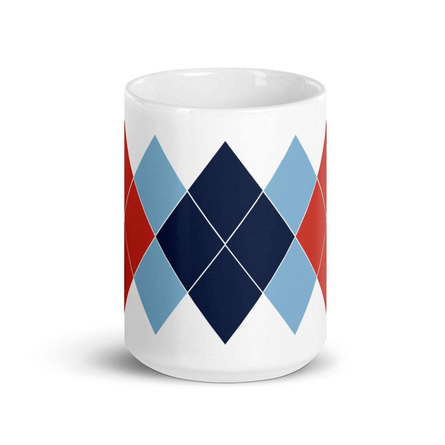 Ivan Lendl Argyle Red mug - Game Yarns