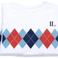 Ivan Lendl Argyle Retro 80s t-shirt by Game Yarns