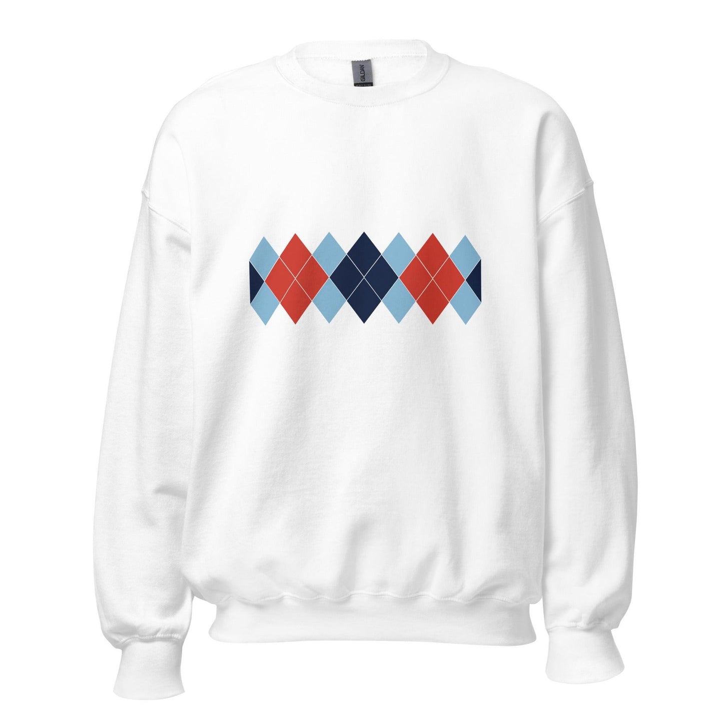 Ivan Lendl Argyle Retro Sweatshirt - Game Yarns