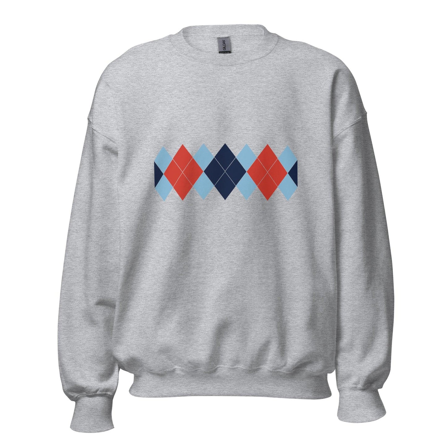 Ivan Lendl Argyle Retro Sweatshirt - Game Yarns