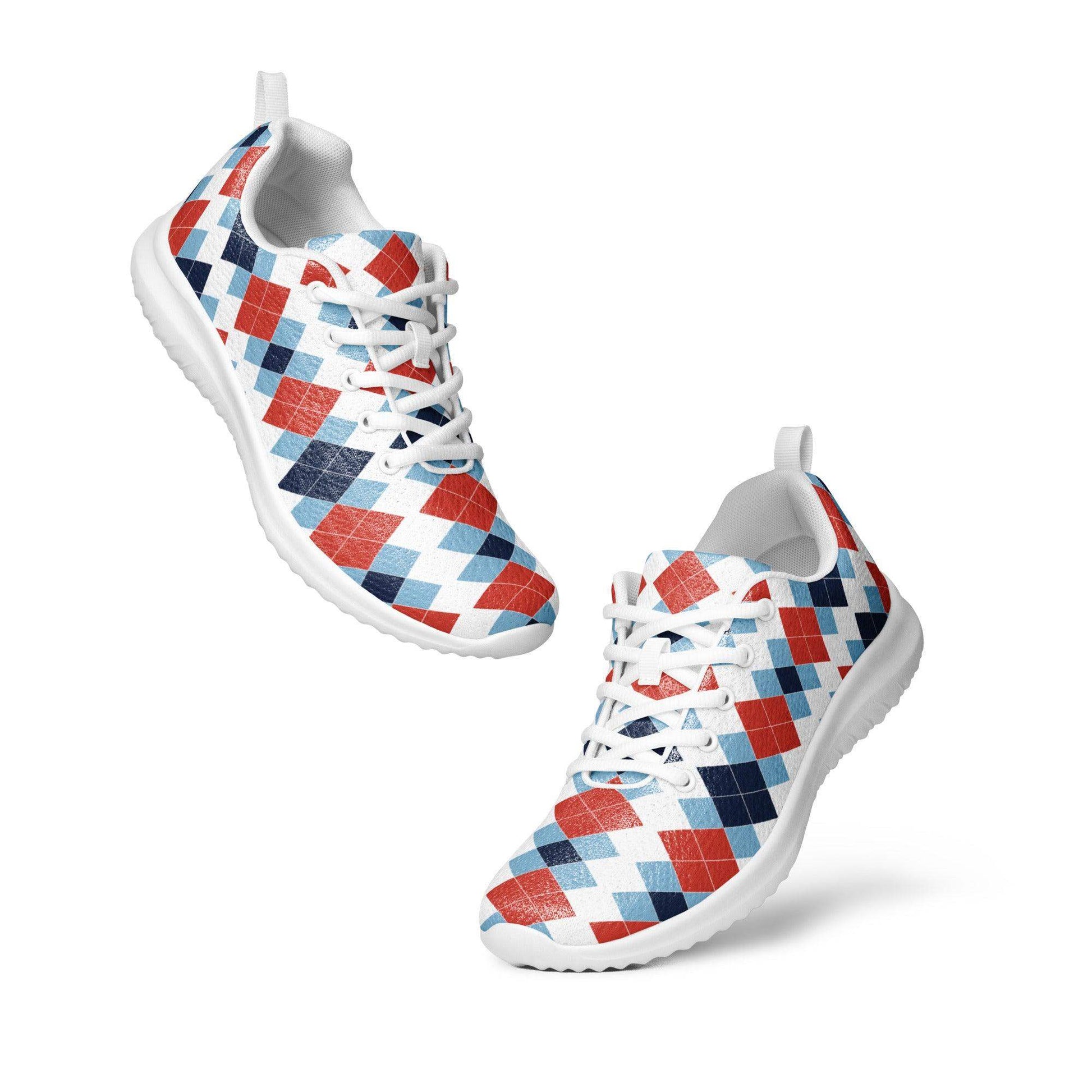 Ivan Lendl Argyle Retro Trainers - Game Yarns