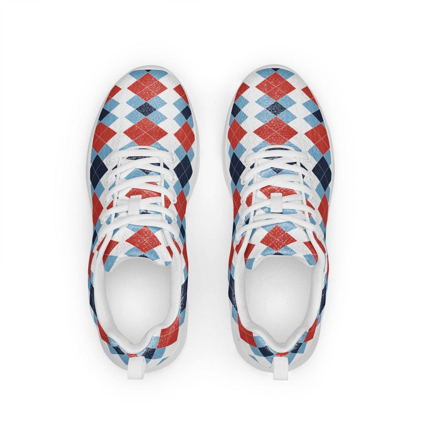 Ivan Lendl Argyle Retro Trainers - Game Yarns