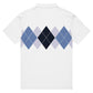 Ivan Lendl Blue Argyle Polo Shirt - Game Yarns