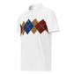 Ivan Lendl Blue Mustard Argyle Polo Shirt - Game Yarns