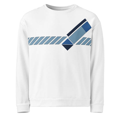 Ivan Lendl Geo Blue All Over Sweatshirt - Game Yarns