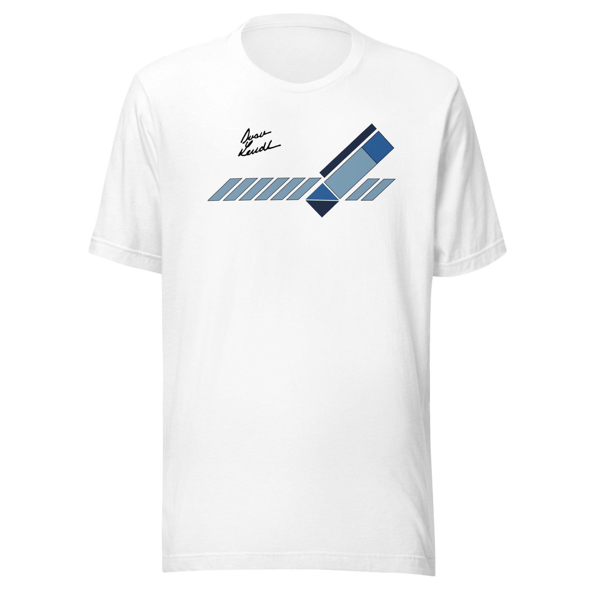 Ivan Lendl Geo Blue t-shirt - Game Yarns