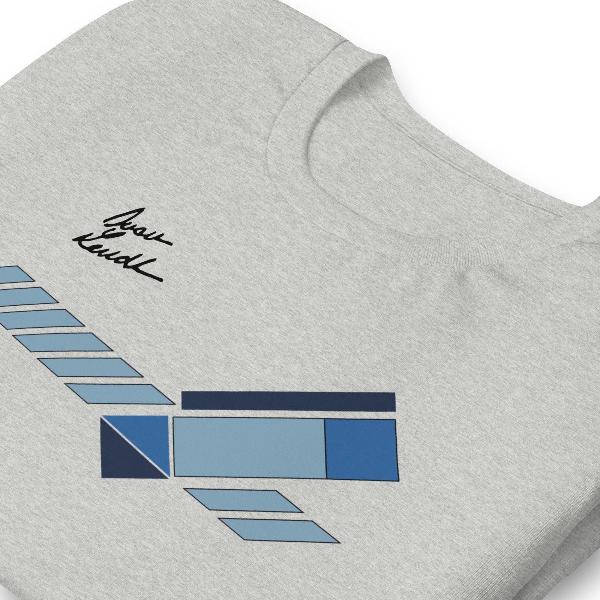 Ivan Lendl Geo Blue t-shirt - Game Yarns