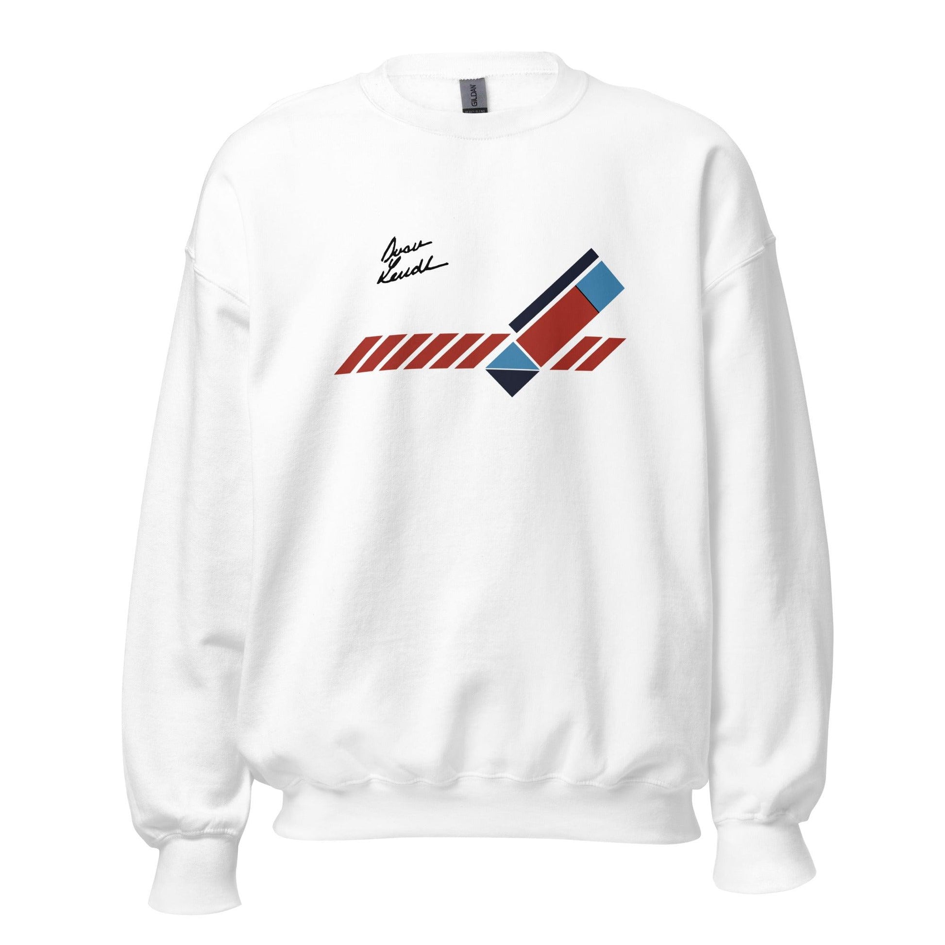 Ivan Lendl Geo Red Sweatshirt - Game Yarns