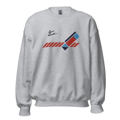 Ivan Lendl Geo Red Sweatshirt - Game Yarns