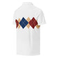 Ivan Lendl Gold Blue Argyle Polo Shirt - Game Yarns