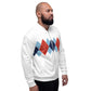 Ivan Lendl Red Argyle Bomber Jacket - Game Yarns