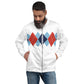 Ivan Lendl Red Argyle Bomber Jacket - Game Yarns