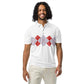 Ivan Lendl Red Grey Argyle Polo Shirt - Game Yarns