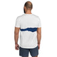 John McEnroe Blue Check White Athletic T-shirt - Game Yarns