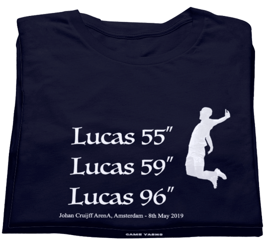 Lucas Moura Miracle of Amsterdam Game Yarns T-Shirt