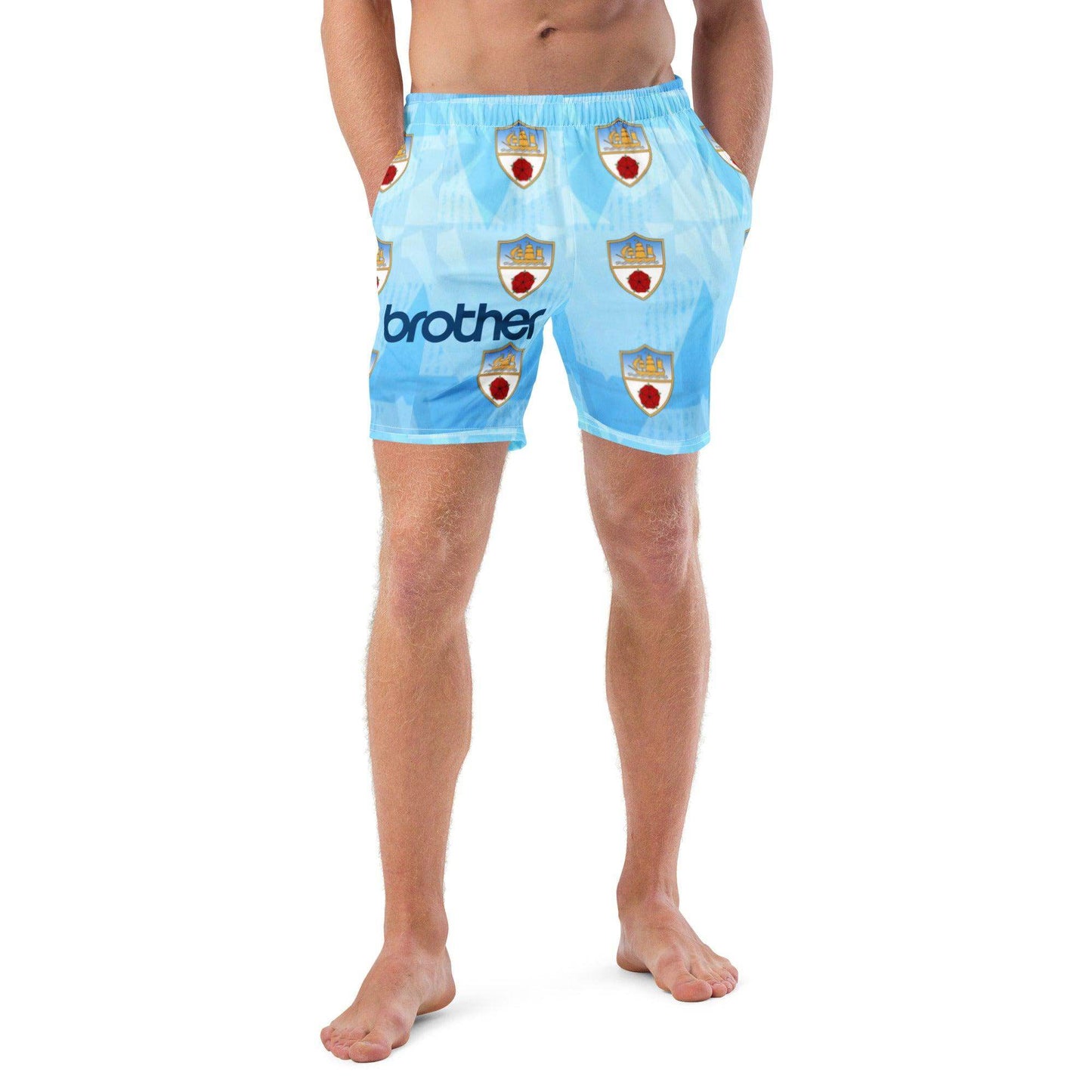 Manchester City Retro Men's swim trunks - Game Yarns