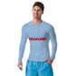 Manchester United Retro Men's Rash Guard - Game Yarns