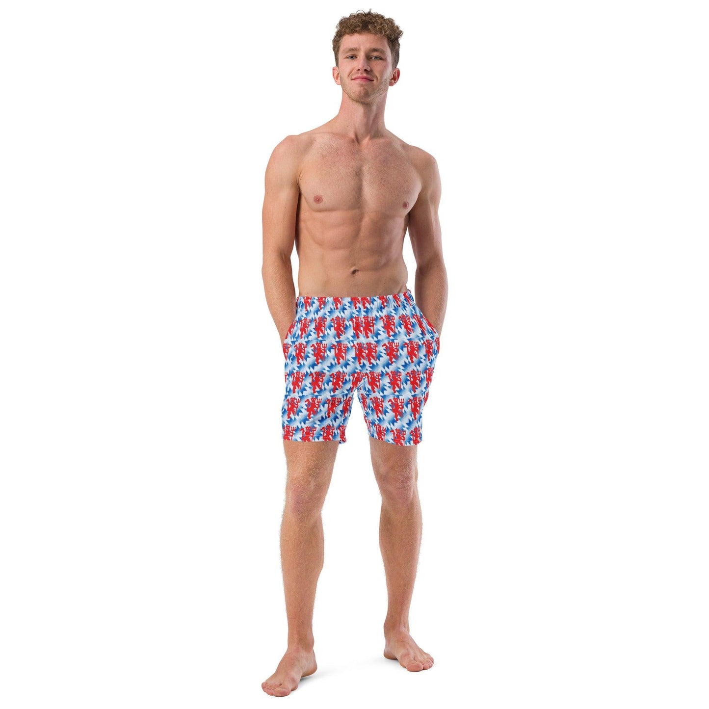 Manchester United Retro Men's swim trunks - Game Yarns