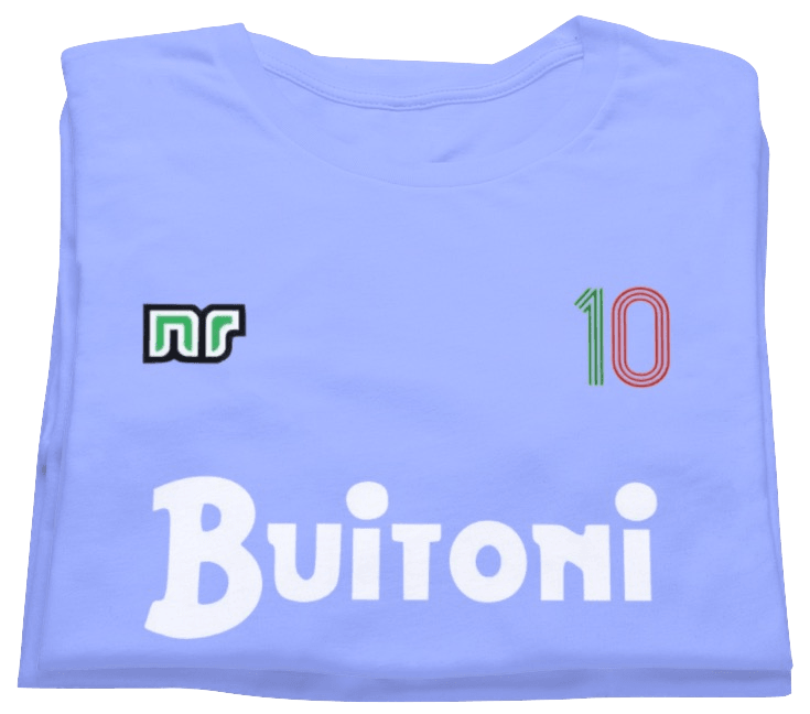 Maradona Napoli Retro T-shirt by Game Yarns