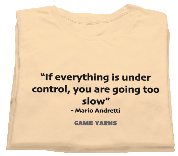 Mario Andretti  Game Yarns T-shirt