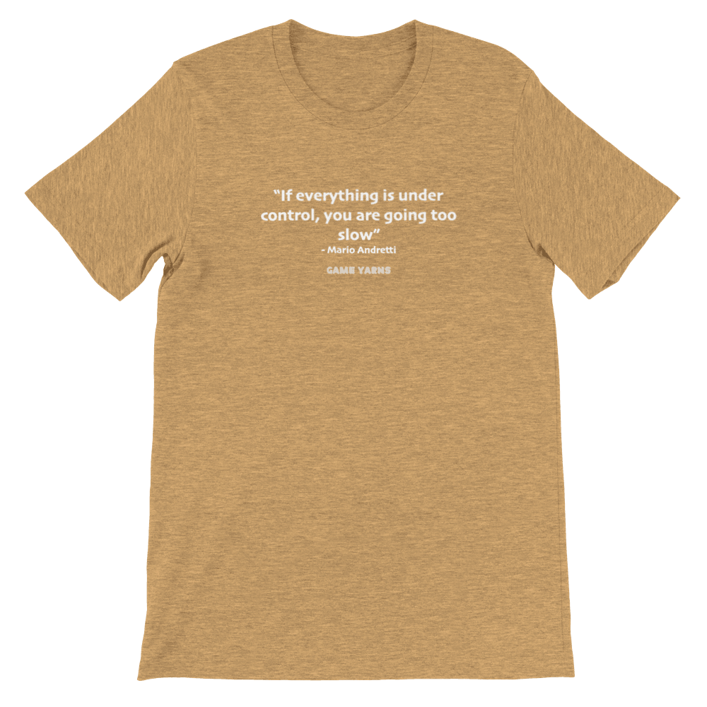 Mario Andretti Game Yarns T-shirt - Game Yarns