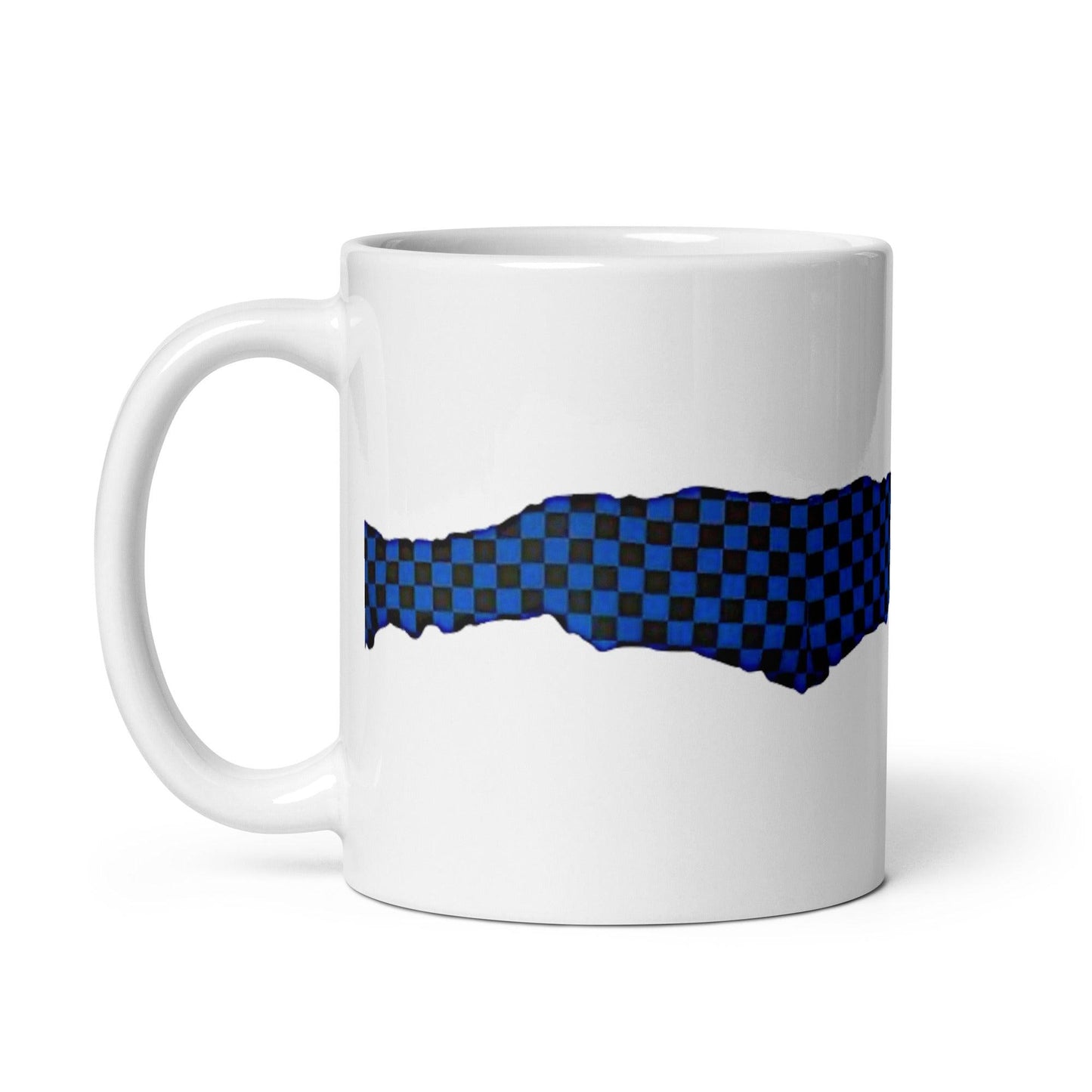 McEnroe Blue Check mug - Game Yarns