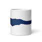 McEnroe Blue Check mug - Game Yarns