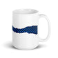 McEnroe Blue Check mug - Game Yarns