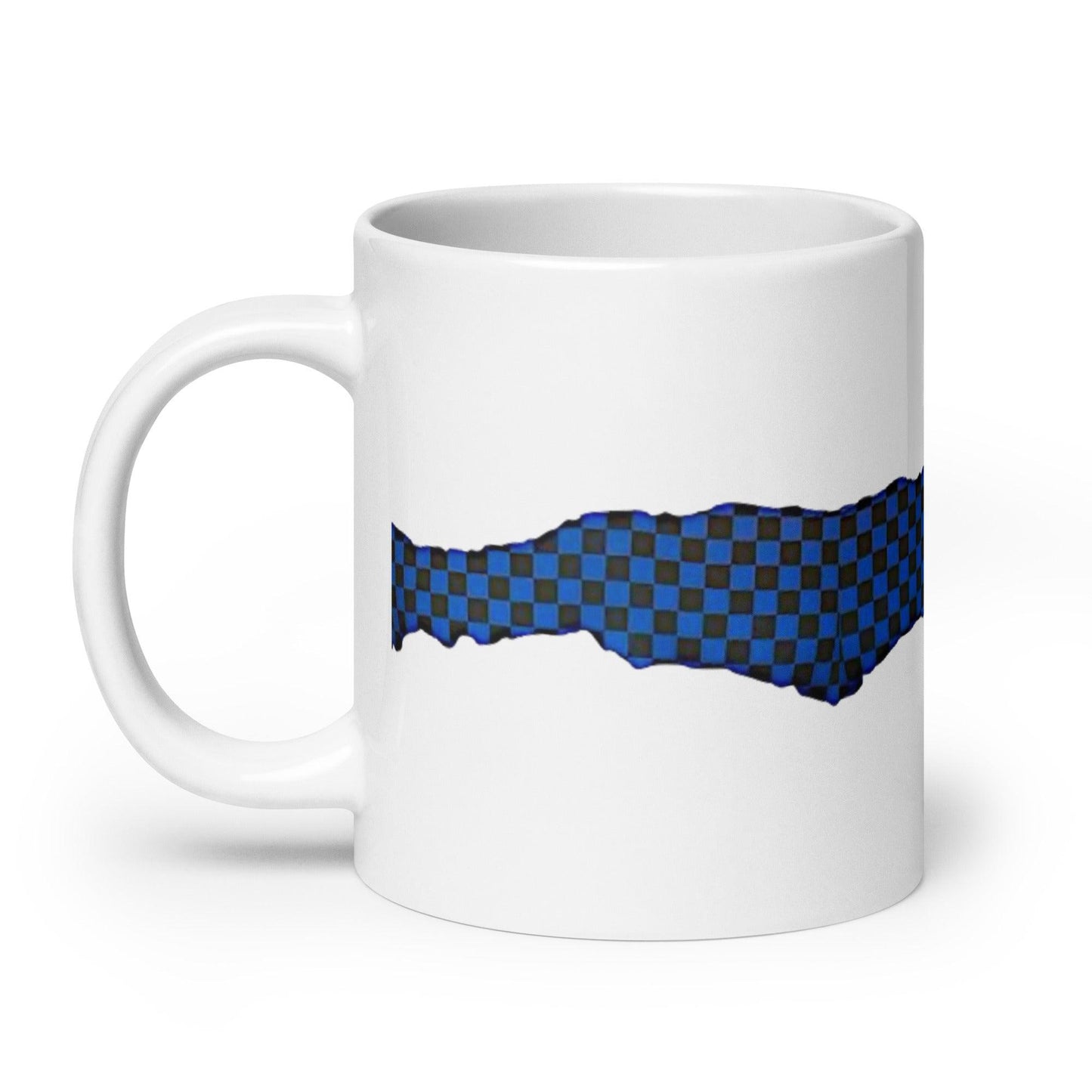 McEnroe Blue Check mug - Game Yarns