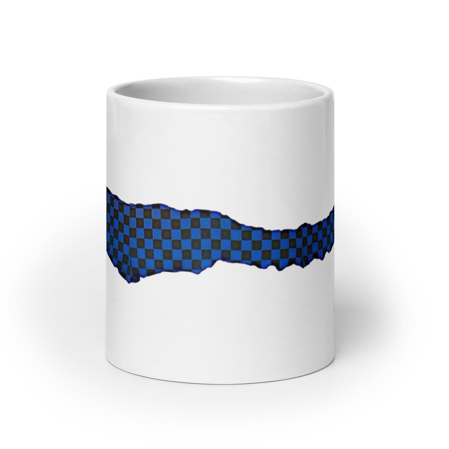 McEnroe Blue Check mug - Game Yarns